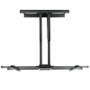 TooQ Soporte de Pared para TV LP3790TN-B, Giratorio e Inclinable, para Pantallas de 43 a 90 Pulgadas y hasta 75 kg, Nivelable, Compatible con VESA y Curvas, Negro